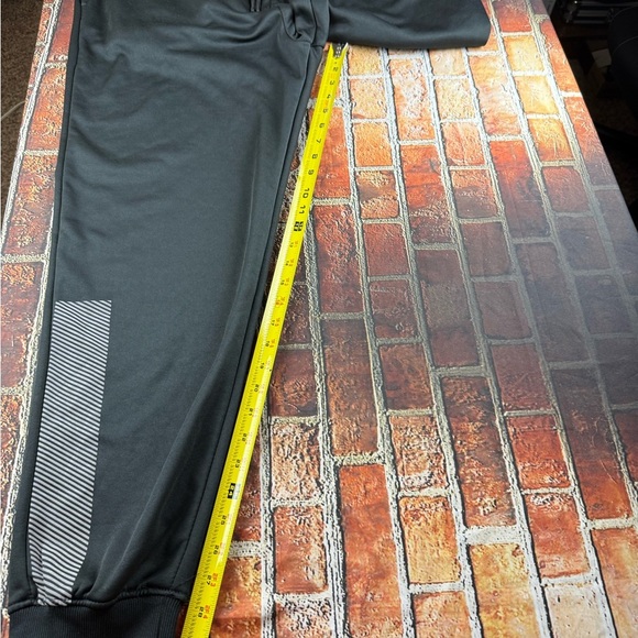NBA Black and White Joggers with Athletic Stripes - Picture 3 of 10